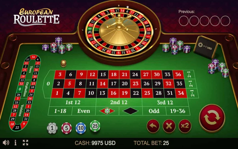 European Roulette ทดลองเล่นสล็อต-1