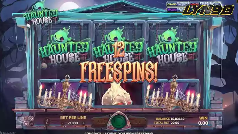 ทดลองเล่นสล็อต Haunted House SLOT XO