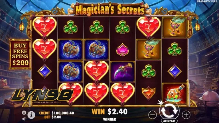 ทดลองเล่นสล็อต Magician Secrets